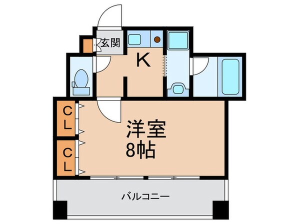 ドゥーエ谷町の物件間取画像